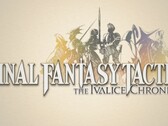 Le logo officiel de Final Fantasy Tactics : The Ivalice Chronicles, avec les silhouettes des personnages du RPG tactique remastérisé (Image source : Square Enix Press Site)