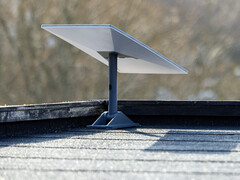 L'antenne satellite Starlink Residential Kit. (Source de l'image : SpaceX)