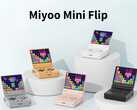 Le Miyoo Mini Flip dans ses cinq couleurs de lancement. (Source de l'image : Miyoo - édité)
