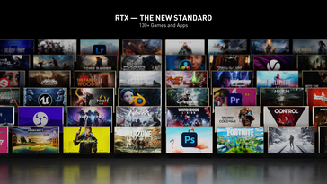 RTX est maintenant disponible dans plus de 130 jeux et applications. (Source : NVIDIA)