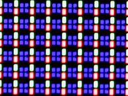 Matrice de sous-pixels