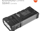Acebeams X35 avec éclairage latéral et trois puissantes LED à l'avant.
