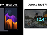 Samsung lancera au moins deux nouvelles tablettes en juin 2021, toutes deux de type Lite. (Source de l'image : WalkingCat)