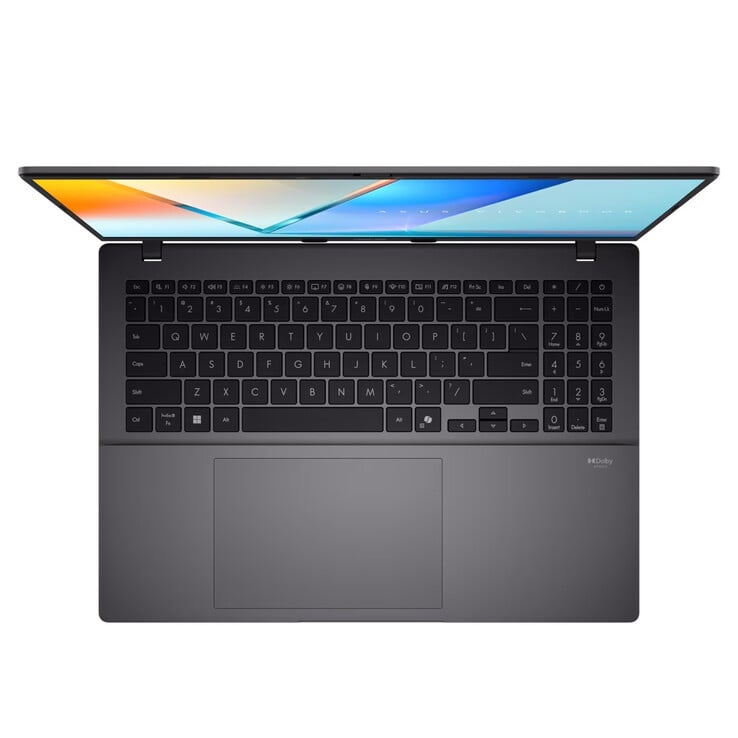 Le Vivobook dispose d'un pavé numérique et d'un pavé tactile assez grand (Image source : Asus)