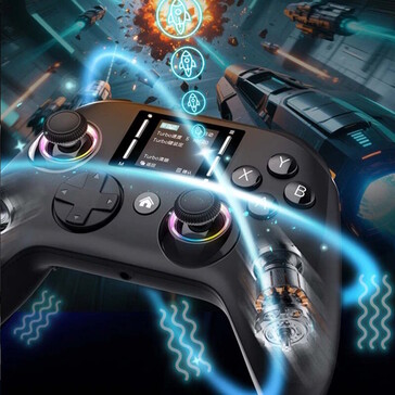 Le contrôle du mouvement du gyroscope est inclus