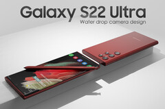 Le Galaxy S22 Ultra se passera d&#039;un grand boîtier d&#039;appareil photo. (Image source : LetsGoDigital &amp;amp; Technizo Concept)