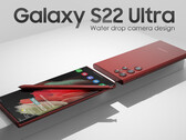 Le Galaxy S22 Ultra se passera d'un grand boîtier d'appareil photo. (Image source : LetsGoDigital &amp; Technizo Concept)