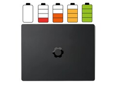 Le Framework Laptop 13 Pro est équipé d'une batterie de 74,45 Wh.