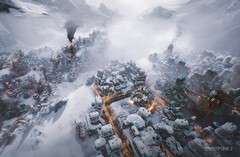 Frostpunk 2 permet aux joueurs de construire des villes beaucoup plus grandes que dans le premier volet. (Image : 11 Bit Studios)