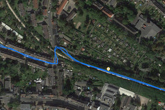 GPS Garmin Edge 500 : chemin.