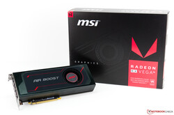 En test : la MSI AMD Radeon RX Vega 56 Air Boost OC. Modèle de test aimablement fourni par notebooksbilliger.de.