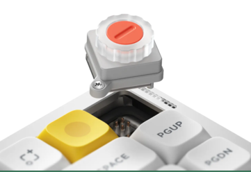 Module de boutons interchangeables NuPhy Air75 V3. (Source de l'image : NuPhy)