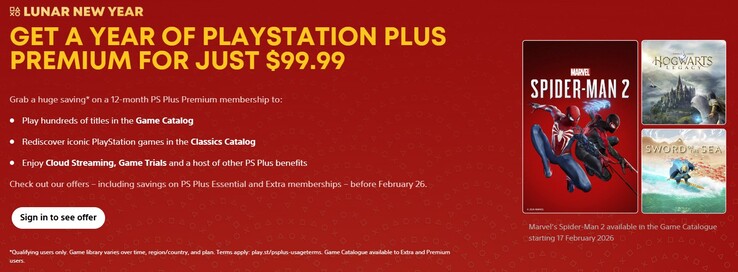 Dernière vente sur PlayStation Plus. 