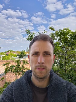 Selfie pris avec le Zenfone 9