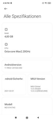 Logiciel Xiaomi Redmi Note 10