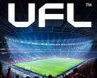 Bannière d'un match de football UFL (Source de l'image : Sony PlayStation avec modifications)