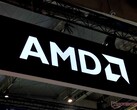 Logo AMD. L'entreprise a récemment atteint pour la première fois une capitalisation boursière de 1 000 milliards de dollars.