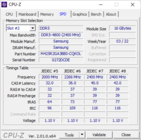 Stockage CPU-Z