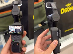 La DJI Osmo Pocket 4 en chair et en os.