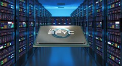 Le processeur EPYC 7643 Milan a un TDP de 225 W. (Source de l&#039;image : AMD/Masterdc - édité)