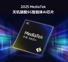 Le Dimensity 9400+ sera lancé le 11 avril. (Source de l'image : MediaTek)