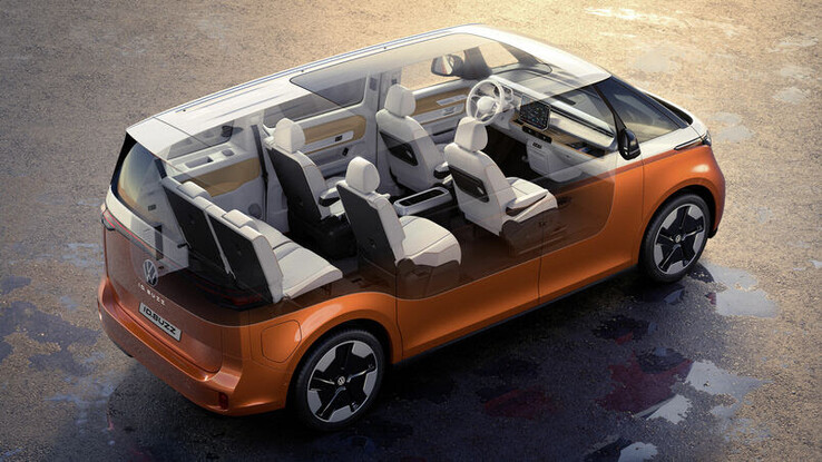 L'ID. Buzz LWB. (Source : Volkswagen)