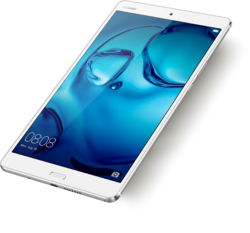 En test : le Huawei MediaPad M3 Lite 8. Modèle de test aimablement fourni par Huawei.