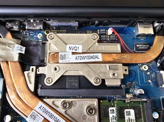 Carte MXM refroidie par la solution de refroidissement Nvidia (Image Source : Vogons)