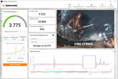 Fire Strike (mode batterie)