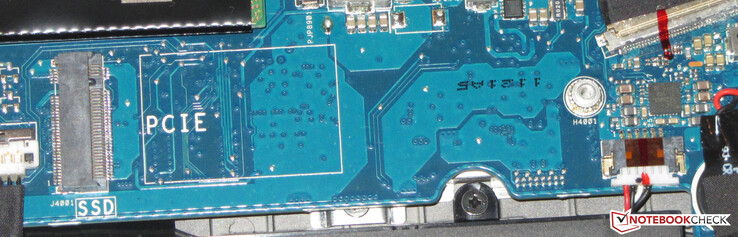 Un SSD NVMe supplémentaire peut être installé.