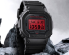 La Casio G-Shock DW-5600BBR-1ER (photo) est étanche à 200 mètres et dispose d'un système d'alarme multifonctions. (Source de l'image : G-Shock UK)