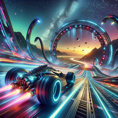 GRIP et Steel Rats combinent la conduite de véhicules et l'explosion d'objets pour une expérience très amusante (Image source : AI generated)