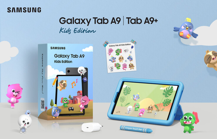 Le Samsung Galaxy Tab A9 Kids Edition. (Source de l'image : Samsung)