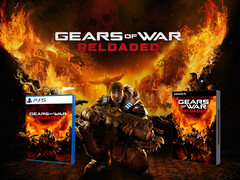 Bannière de Gears of War : Reloaded avec les versions PS5 et PC (Image source : Microsoft Xbox Gaming, Game Espana avec modifications)