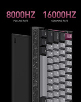 Clavier de jeu Iqunix EV63 à effet Hall. (Source de l'image : Iqunix)