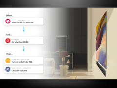 Homey est le premier à profiter de l'ouverture des API ThinQ par LG. (Source de l'image : LG)