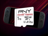 La carte MicroSD Express PNY 1TB présentée avec le Switch 2