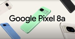 Le Pixel 8a est le dernier né de la série Pixel A et le premier modèle doté d'une capacité de stockage de 256 Go. (Source de l'image : Google)