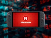 La Nintendo Switch 2 devant un téléscripteur boursier