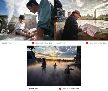 Exemples d'appareils photo du Xiaomi 17 Pro (Source : Xiaomi)