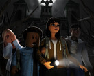 Une image promotionnelle tirée d'un jeu d'horreur sur Roblox