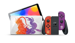 La nouvelle Switch OLED Pokémon Scarlet & Violet Edition. (Source : Nintendo)