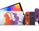 La nouvelle Switch OLED Pokémon Scarlet &amp; Violet Edition. (Source : Nintendo)