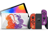 La nouvelle Switch OLED Pokémon Scarlet &amp; Violet Edition. (Source : Nintendo)