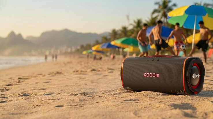 Cette enceinte offre une puissance audio pouvant atteindre 220 W et intègre un réglage interne développé en collaboration avec will.i.am.