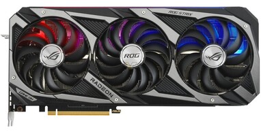 L'ASUS ROG Strix RX 6800 XT. (Source de l'image : ASUS)