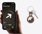 La nouvelle puce UWB du Apple AirTag 2 améliorera la portée lors de l'utilisation de la recherche de précision. (Source de l'image : Apple - édité)