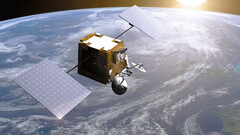 Concept artistique d'un satellite OneWeb (Image source : Eutelsat)