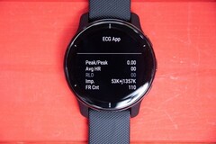 DC Rainmaker a trouvé une fonction ECG cachée dans la smartwatch Garmin Venu 2. (Image source : DC Rainmaker)