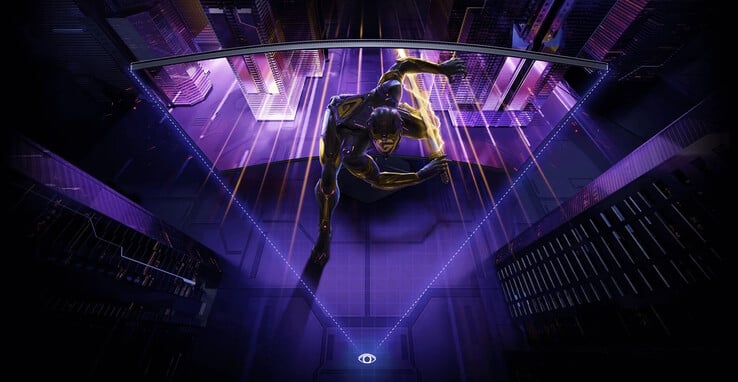 Le panneau est incurvé. (Source de l'image : Xiaomi)